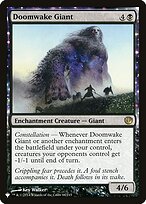 Doomwake Giant (LIST-JOU-66) - The List: (enchantment)