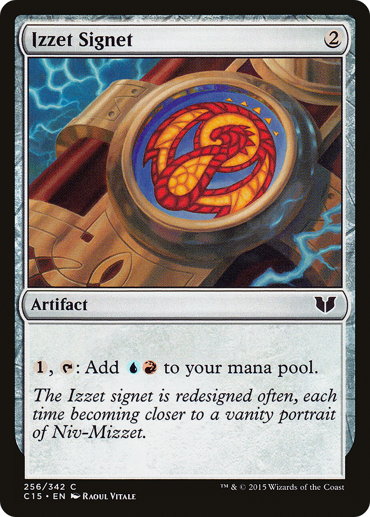 Izzet Signet (C15-256) - Commander 2015