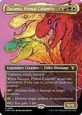 Zacama, Primal Calamity (Borderless) (CMM-691) - Commander Masters
