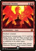 Draconic Destiny (BRO-130) - The Brothers' War Foil