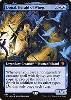 Donal, Herald of Wings (Extended Art) (VOC-041) - Crimson Vow Commander: (Extended Art)