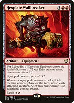 Hexplate Wallbreaker (ONC-014) - Phyrexia: All Will Be One Commander