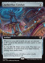 Aetherflux Conduit (Extended Art) (DRC-033) - Commander: Aetherdrift: (Extended Art)