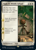 Vault 75: Middle School (Surge Foil) (PIP-555) - Fallout Foil
