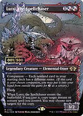 Lutri, the Spellchaser (Serial Numbered) (MUL-182Z) - Multiverse Legends: (Showcase) (Borderless) Foil