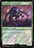 Purestrain Genestealer (Surge Foil) (40K-097) - Warhammer 40,000 Commander Foil