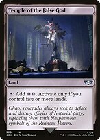 Temple of the False God (40K-300) - Warhammer 40,000 Commander