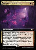 Blood Spatter Analysis (Extended Art) (MKM-413) - Murders at Karlov Manor: (Extended Art) Foil
