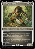 Jazal Goldmane (CMM-463) - Commander Masters Etched Foil