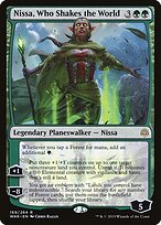Nissa, Who Shakes the World (WAR-169) - War of the Spark Foil