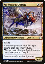 Mischievous Chimera (THB-223) - Theros Beyond Death: (enchantment)