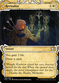 Revitalize (STA-009) - Strixhaven Mystical Archive: (Showcase) (Borderless) Etched Foil