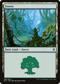 Forest (266) (ELD-266) - Throne of Eldraine Foil