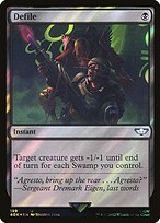 Defile (Surge Foil) (40K-199) - Warhammer 40,000 Commander Foil