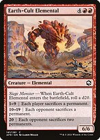 Earth-Cult Elemental (AFR-141) - Adventures in the Forgotten Realms