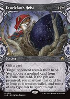 Cruelclaw's Heist (Showcase) (BLB-310) - Bloomburrow: (Showcase) (Borderless) Foil