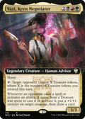 Vazi, Keen Negotiator (Extended Art) (NCC-110) - New Capenna Commander: (Extended Art) Foil