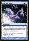 Halcyon Glaze (RAV-054) - Ravnica: City of Guilds Foil
