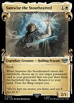 Samwise the Stouthearted (Showcase Scrolls) (LTR-479) - The Lord of the Rings: Tales of Middle-earth: (Showcase) Foil