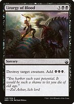 Liturgy of Blood (BBD-148) - Battlebond Foil