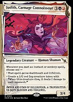 Judith, Carnage Connoisseur (Showcase) (MKM-363) - Murders at Karlov Manor: (Showcase)