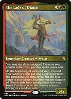 The Lady of Otaria (Foil Etched) (DMC-057) - Dominaria United Commander Foil