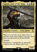 Sauron, Lord of the Rings (LTC-004) - Tales of Middle-earth Commander