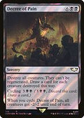 Decree of Pain (Surge Foil) (40K-198) - Warhammer 40,000 Commander Foil