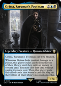 Grima, Saruman's Footman (Extended Art) (LTC-140) - Tales of Middle-earth Commander: (Extended Art)