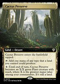 Cactus Preserve (Extended Art) (OTC-076) - Outlaws of Thunder Junction Commander: (Extended Art)
