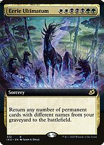 Eerie Ultimatum (Extended Art) (IKO-332) - Ikoria: Lair of Behemoths: (Extended Art) Foil