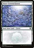 Snow-Covered Forest (285) (KHM-285) - Kaldheim: (snow) Foil