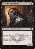 Mer-Ek Nightblade (KTK-079) - Khans of Tarkir Foil