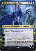 Kasmina, Enigma Sage (Borderless) (STX-279) - Strixhaven: School of Mages (Borderless) Foil