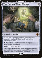 The Deck of Many Things (AFR-241) - Adventures in the Forgotten Realms Foil
