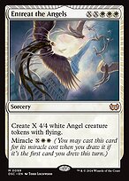 Entreat the Angels (DSC-099) - Duskmourn: House of Horror Commander: (miracle)