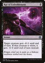 Ray of Enfeeblement (AFR-116) - Adventures in the Forgotten Realms Foil
