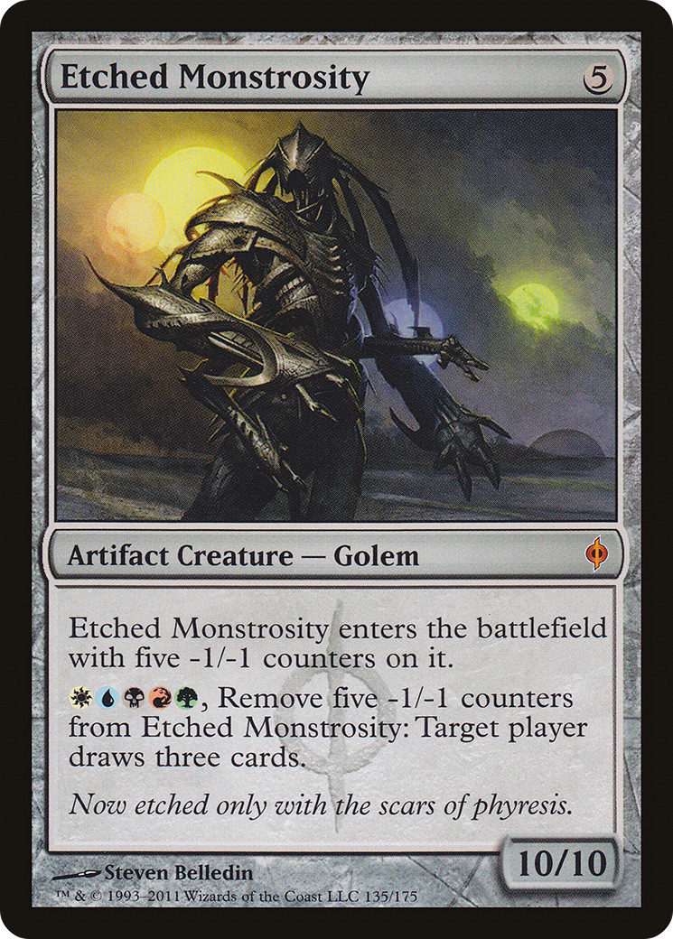 Etched Monstrosity (NPH-135) - New Phyrexia