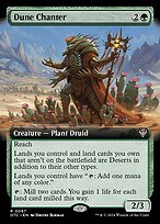 Dune Chanter (Extended Art) (OTC-067) - Outlaws of Thunder Junction Commander: (Extended Art)