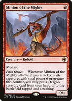 Minion of the Mighty (AFR-156) - Adventures in the Forgotten Realms Foil