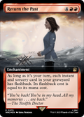 Return the Past (Extended Art) (Surge Foil) (WHO-979) - Doctor Who: (Extended Art) Foil