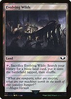 Evolving Wilds (Surge Foil) (40K-277) - Warhammer 40,000 Commander Foil