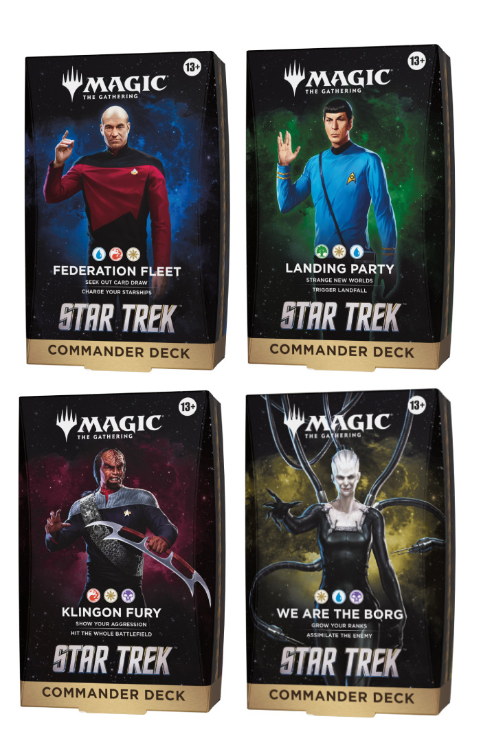 PREORDER Star Trek Commander Deck Case